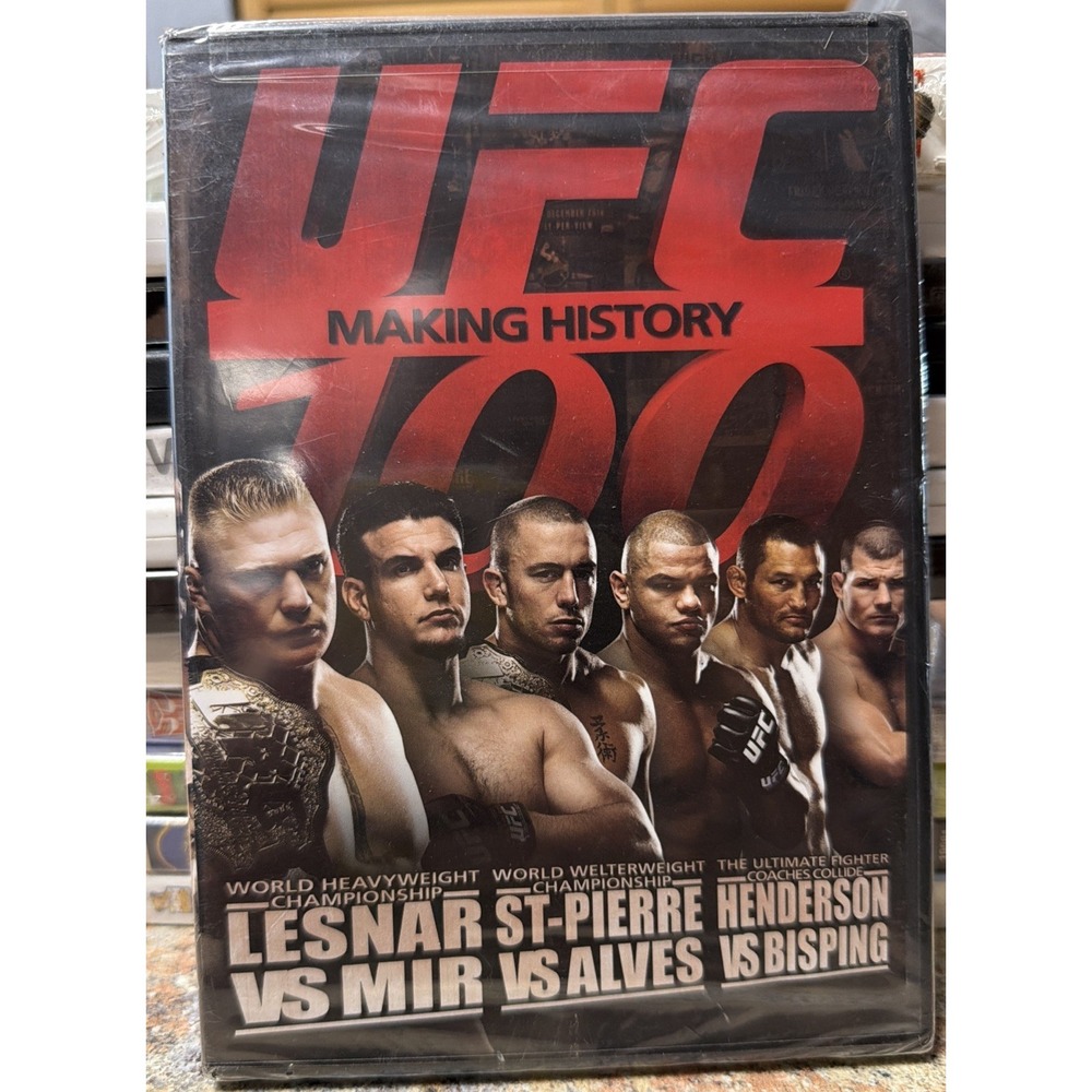 UFC 100 Making History: Lesnar vs. Mir - DVD - NEW SEALED
